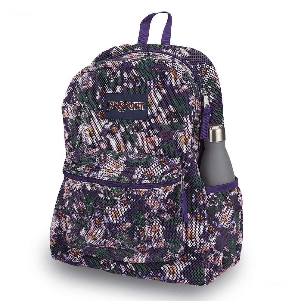 Sac à Dos Scolaire JanSport ECO MESH PACK Violette | MMG-21547682